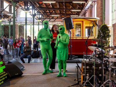 Shared Mobility Rocks Event im Verkehrsmuseum Remise