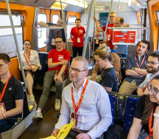 Shared Mobility Rocks Event im Verkehrsmuseum Remise