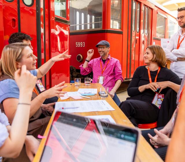 Shared Mobility Rocks Event im Verkehrsmuseum Remise