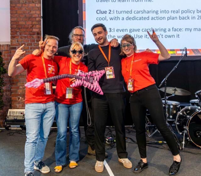 Shared Mobility Rocks Event im Verkehrsmuseum Remise