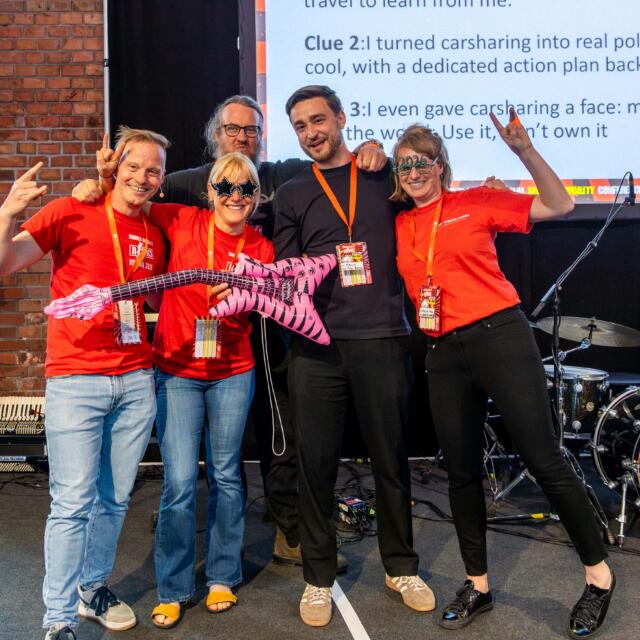 Shared Mobility Rocks Event im Verkehrsmuseum Remise