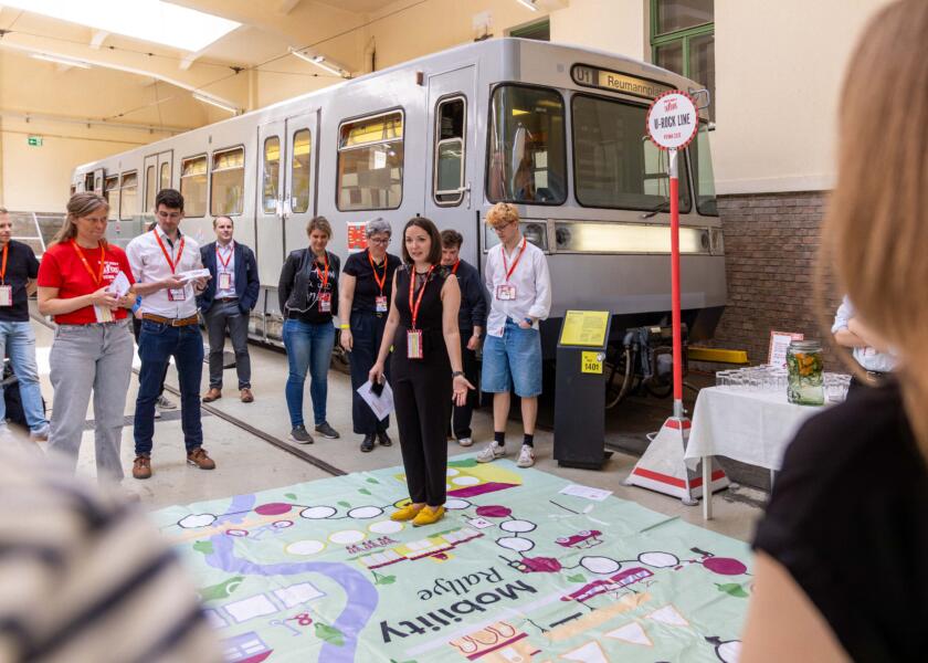Shared Mobility Rocks Event im Verkehrsmuseum Remise