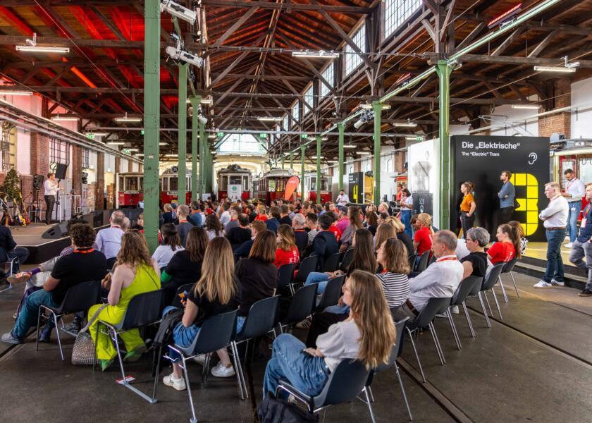 Shared Mobility Rocks Event im Verkehrsmuseum Remise