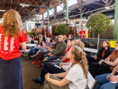 Shared Mobility Rocks Event im Verkehrsmuseum Remise