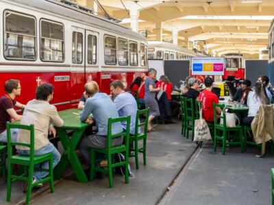 Shared Mobility Rocks Event im Verkehrsmuseum Remise