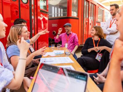 Shared Mobility Rocks Event im Verkehrsmuseum Remise