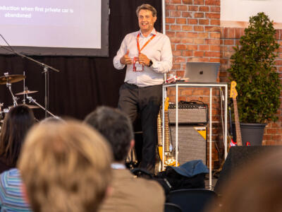Shared Mobility Rocks Event im Verkehrsmuseum Remise