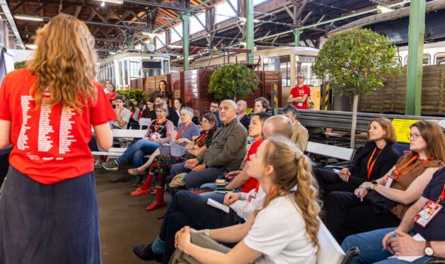 Shared Mobility Rocks Event im Verkehrsmuseum Remise