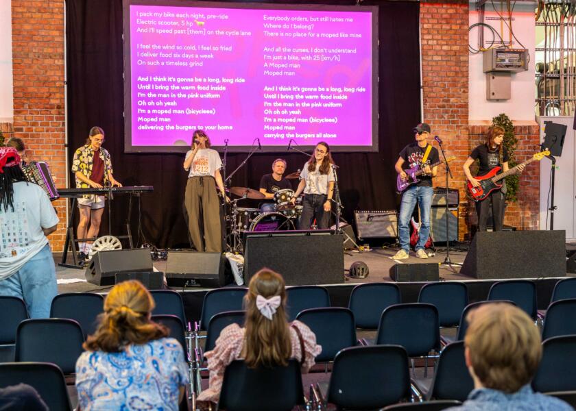 Shared Mobility Rocks Event im Verkehrsmuseum Remise